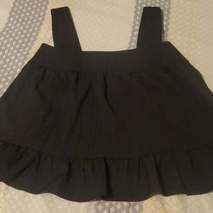 Petal and pup square neck top